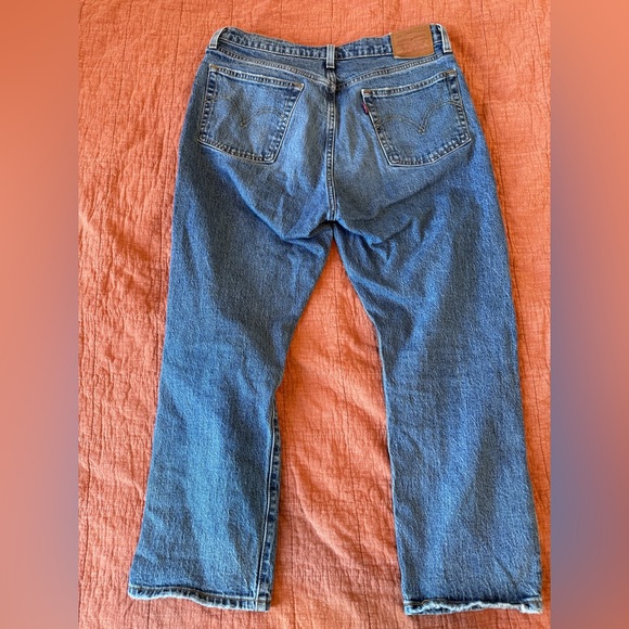 Levi's Premium 501 Distressed Jeans - Picture 3 of 13